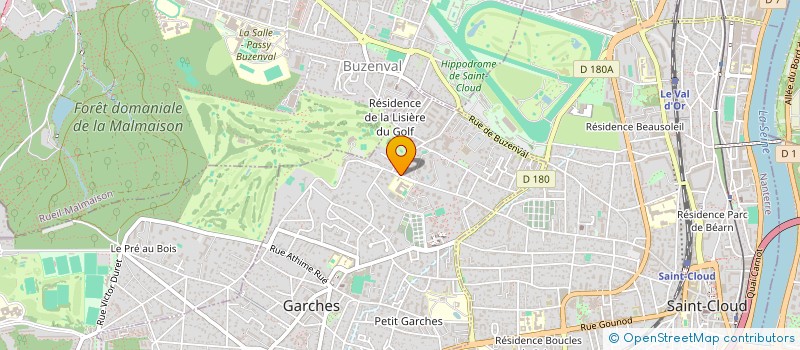 localisation de l'entreprise SCI DU PYLONE à GARCHES