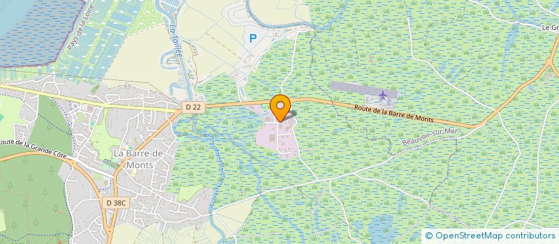 localisation de l'entreprise SCI DU QUAI  LA BARRE-DE-MONTS