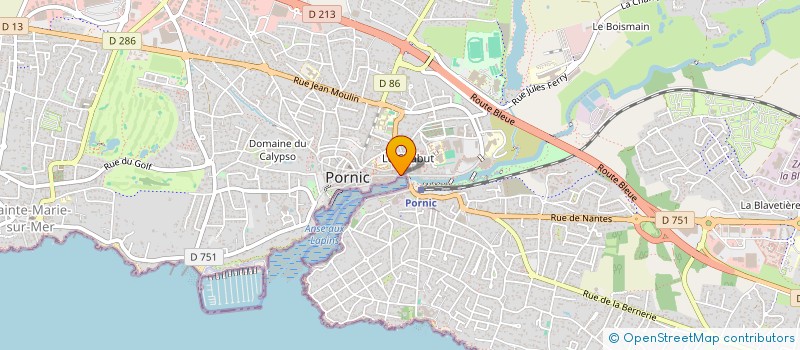 localisation de l'entreprise SCI DU QUAI  PORNIC