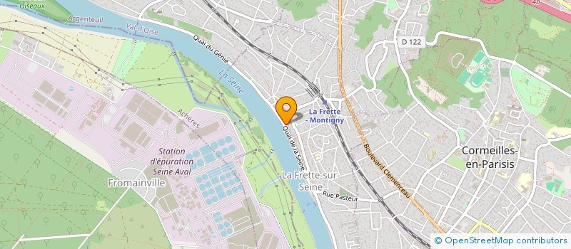 localisation de l'entreprise SCI DU QUAI DE SEINE  FRETTE SUR SEINE (LA)