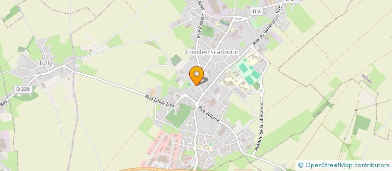 localisation de l'entreprise SCI DU QUAI DE SOMME  FRIVILLE-ESCARBOTIN