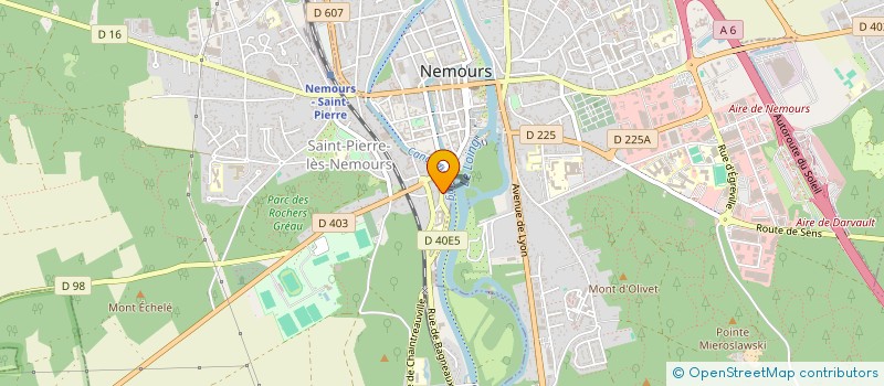 localisation de l'entreprise SCI DU QUAI DES MARINIERS NEMOURIENS  SAINT-PIERRE-LES-NEMOURS