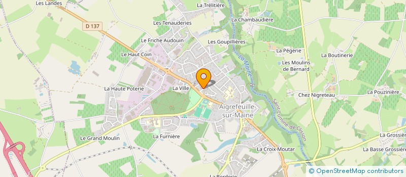 localisation de l'entreprise SCI DU QUAI DINGLER  LA PLANCHE