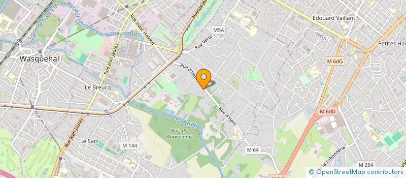 localisation de l'entreprise SCI DU QUAI DU RISBAN à CROIX
