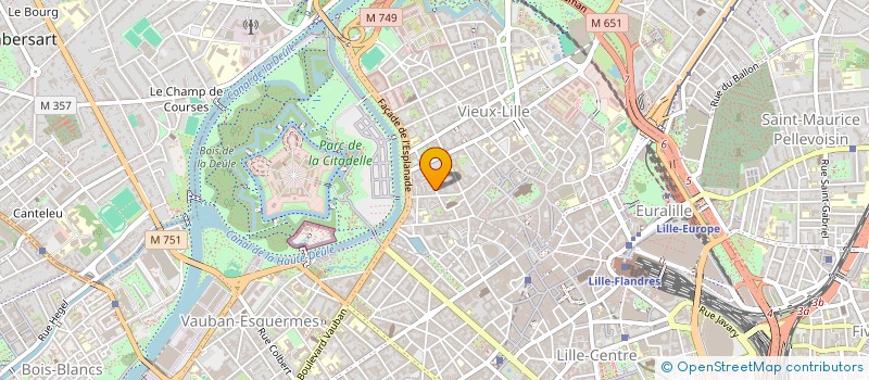 localisation de l'entreprise SCI DU QUARANTE SIX à LILLE