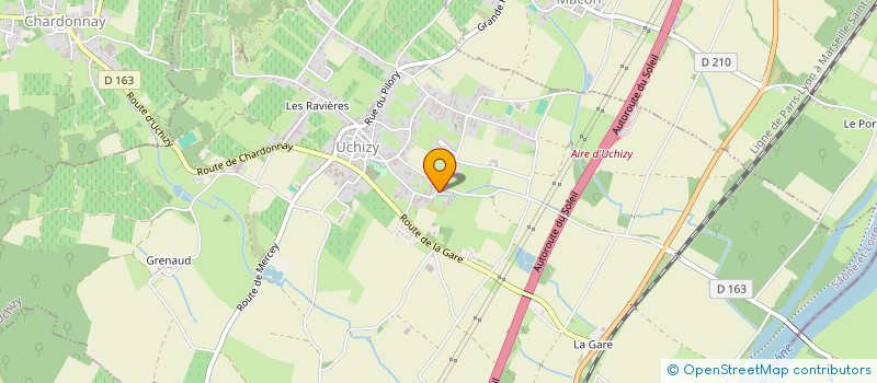 localisation de l'entreprise SCI DU QUART MARECHAL  UCHIZY