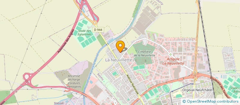 localisation de l'entreprise SCI DU QUARTETTE  REIMS