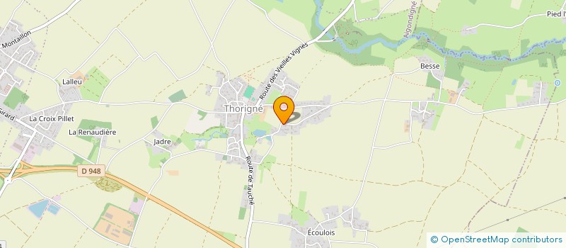 localisation de l'entreprise SCI DU QUARTIER DES JARDINS  PONT-L'ABBE-D'ARNOULT