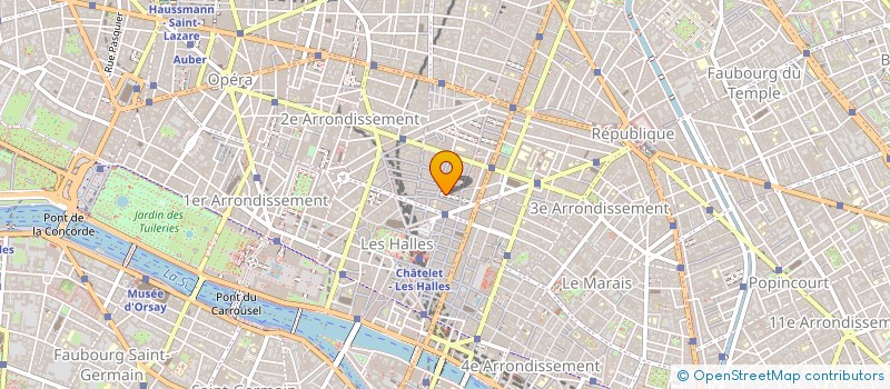 localisation de l'entreprise SCI DU QUARTIER ETIENNE MARCEL  PARIS