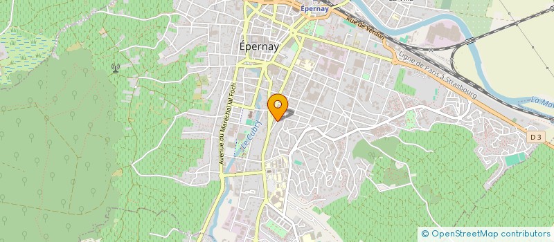 localisation de l'entreprise SCI DU QUARTIER FLEURI à EPERNAY