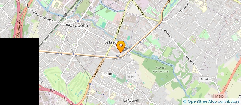 localisation de l'entreprise SCI DU QUARTIER SAINT MARTIN à VILLENEUVE-D'ASCQ