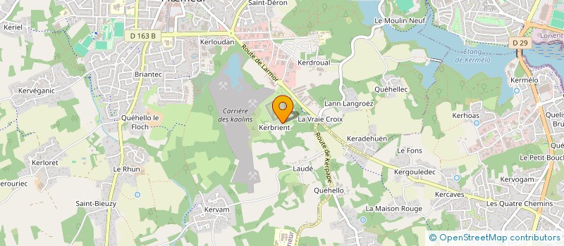 localisation de l'entreprise SCI DU QUARTZ à PLOEMEUR