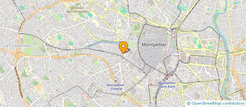 localisation de l'entreprise SCI DU QUATRE à MONTPELLIER