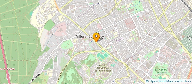 localisation de l'entreprise SCI DU QUATRE PLEIN CENTRE à VILLERS-LES-NANCY