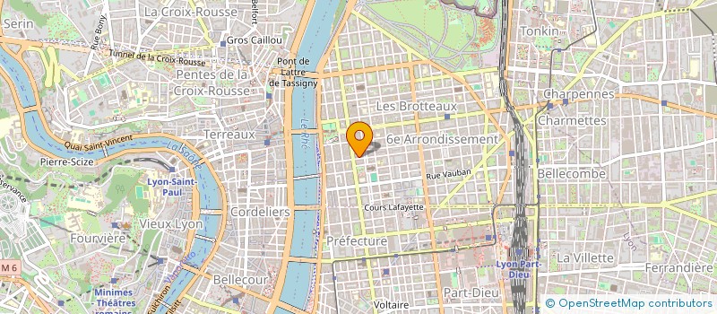 localisation de l'entreprise SCI DU QUATRIEME ANNIVERSAIRE  LYON