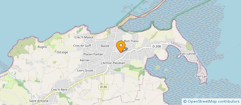 localisation de l'entreprise SCI DU QUEBO  LANMODEZ