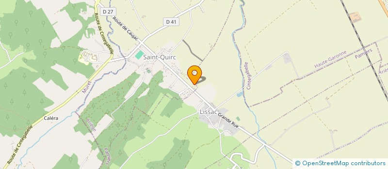 localisation de l'entreprise SCI DU QUERCORB........ à MONTAUT