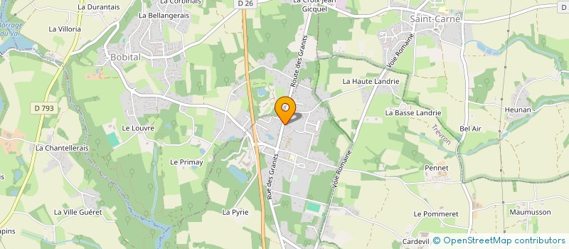 localisation de l'entreprise SCI DU QUERCY  LE HINGLE