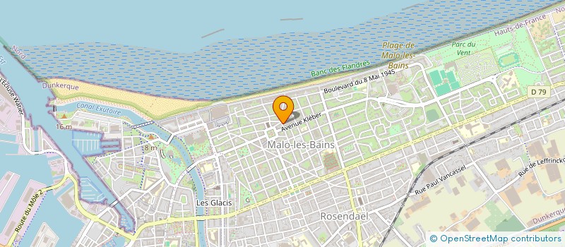 localisation de l'entreprise SCI DU QUEUTELIER à DUNKERQUE