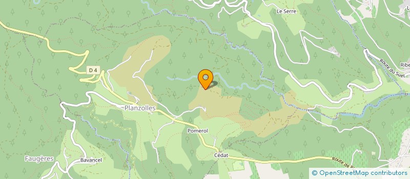 localisation de l'entreprise SCI DU QUINTEL  PLANZOLLES