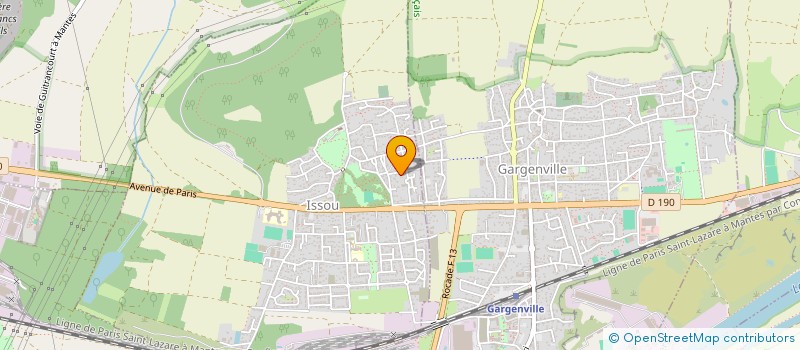 localisation de l'entreprise SCI DU QUINZE  ISSOU