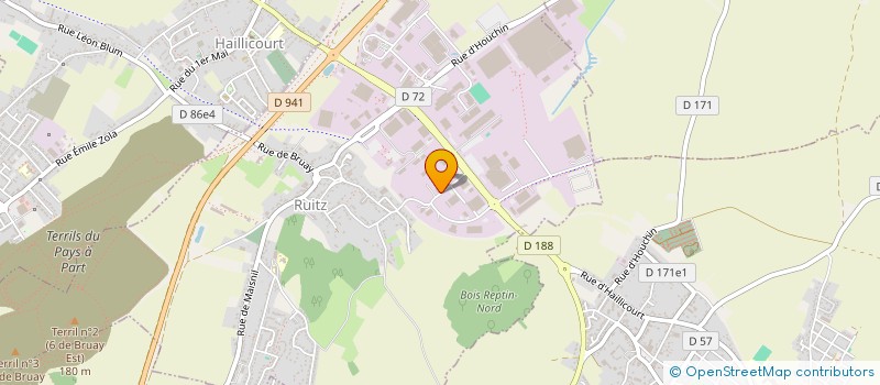 localisation de l'entreprise SCI DU RABAT  RUITZ