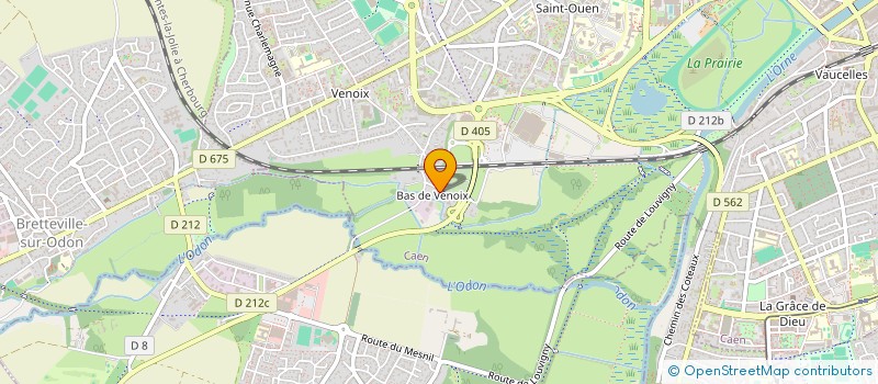 localisation de l'entreprise SCI DU RABET à CAEN