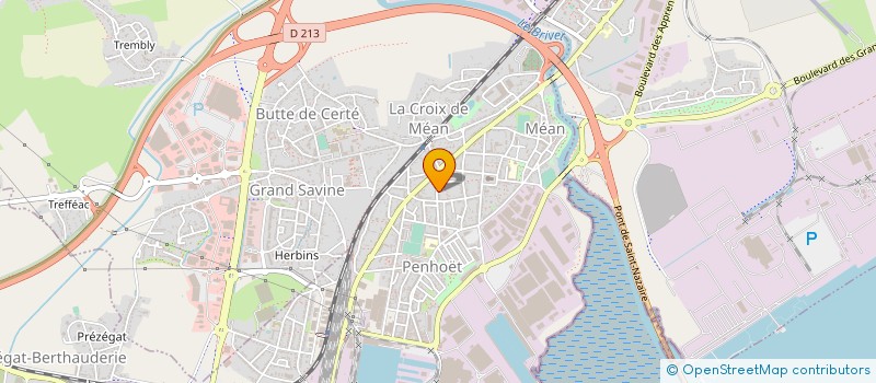 localisation de l'entreprise SCI DU RADEAU  SAINT-NAZAIRE