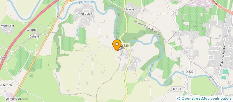 localisation de l'entreprise SCI DU RAFFRAY  MURS-ERIGNE