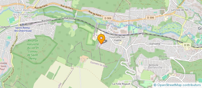 localisation de l'entreprise SCI DU RAGONAN  SAINT-REMY-LES-CHEVREUSE