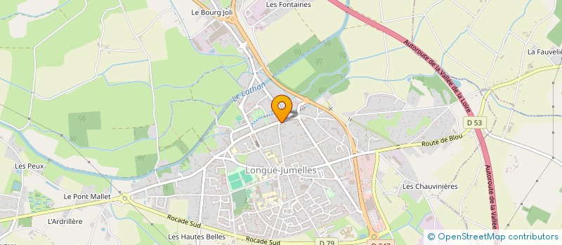 localisation de l'entreprise SCI DU RALLIEMENT  LONGUE-JUMELLES