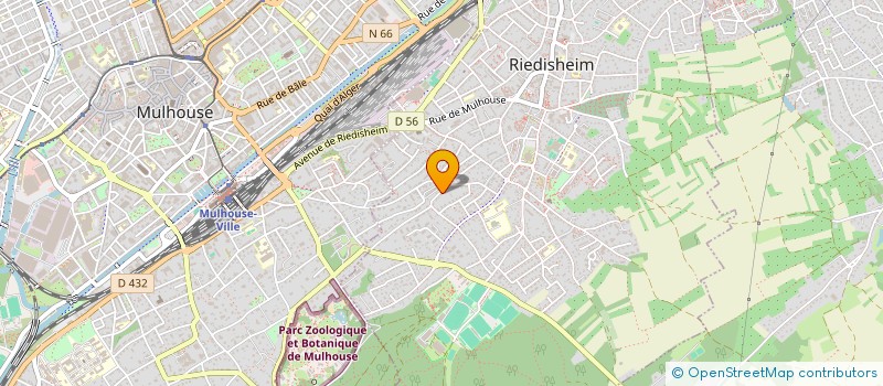 localisation de l'entreprise SCI DU RANGEN  RIEDISHEIM