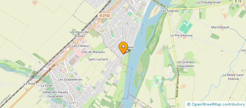 localisation de l'entreprise SCI DU RAPIQUIN  BEAUGENCY