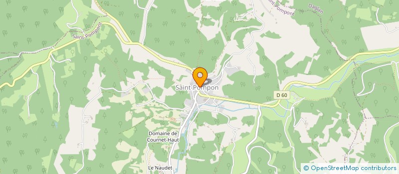 localisation de l'entreprise SCI DU RATZ  SIORAC-EN-PERIGORD