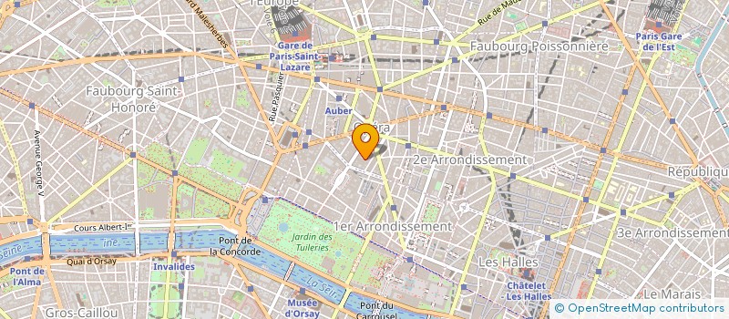 localisation de l'entreprise SCI DU RAU  PARIS