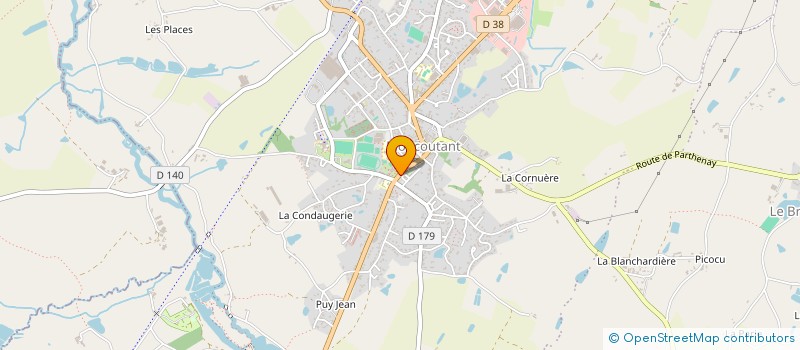 localisation de l'entreprise SCI DU RAVA  MONCOUTANT-SUR-SEVRE