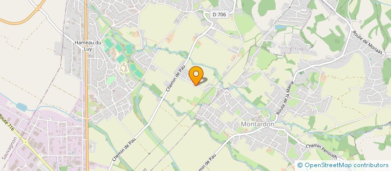 localisation de l'entreprise SCI DU RAYOT à SERRES-CASTET