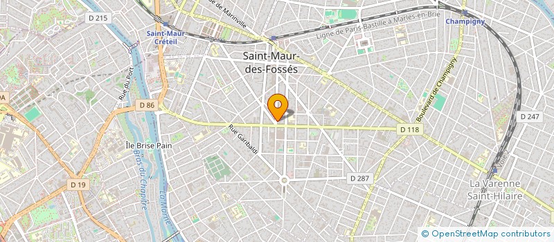 localisation de l'entreprise SCI DU REBOND à SAINT-MAUR-DES-FOSSES