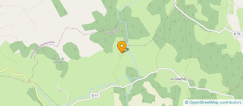 localisation de l'entreprise SCI DU RECOUX  SAINT-LAURENT-DE-MURET