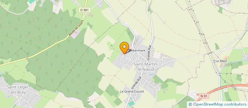 localisation de l'entreprise SCI DU REGLISSE  SAINT-MARTIN-LE-NUD