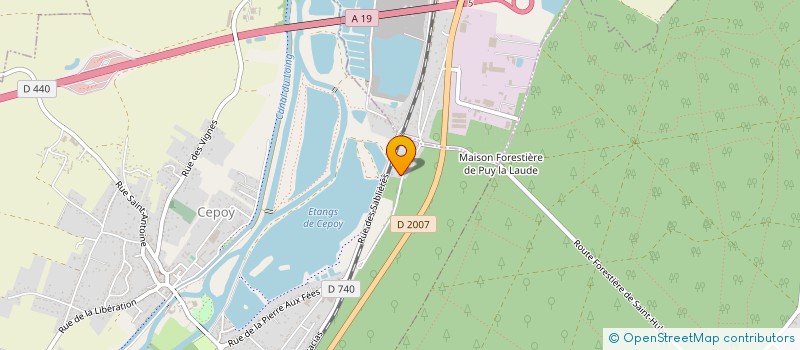 localisation de l'entreprise SCI DU RELAIS à CEPOY