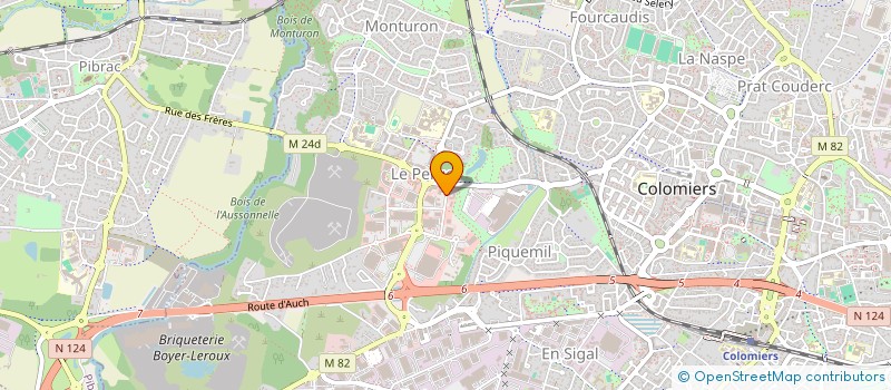 localisation de l'entreprise SCI DU RELAIS à COLOMIERS