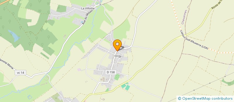 localisation de l'entreprise SCI DU RELAIS à CHEVANNES