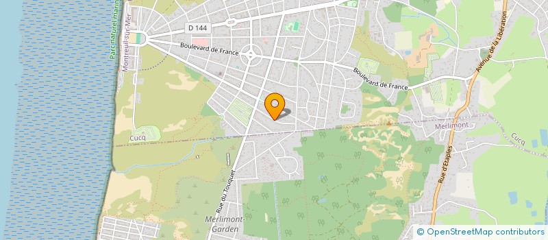 localisation de l'entreprise SCI DU RELAIS à CUCQ