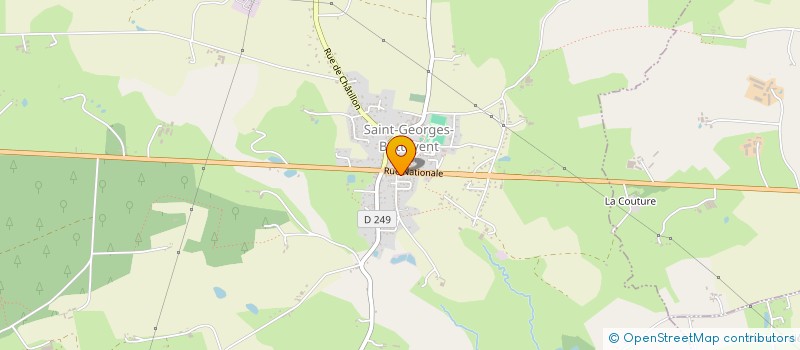 localisation de l'entreprise SCI DU RELAIS  SAINT-GEORGES-BUTTAVENT