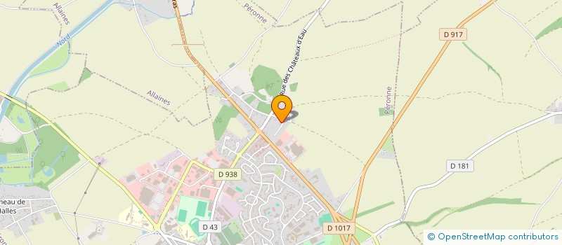 localisation de l'entreprise SCI DU RELAIS à PERONNE