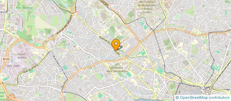 localisation de l'entreprise SCI DU RELAIS DE GRABELS à MONTPELLIER