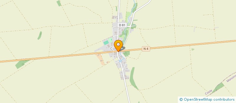 localisation de l'entreprise SCI DU RELAIS DE VATRY  VATRY