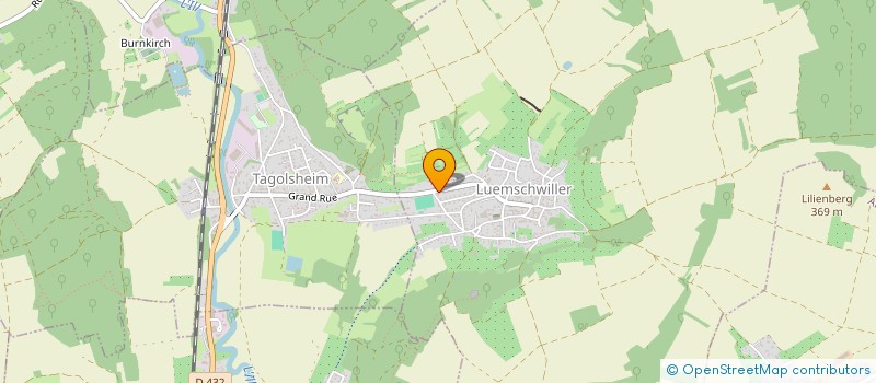 localisation de l'entreprise SCI DU RELAIS DU MINEUR  LUEMSCHWILLER