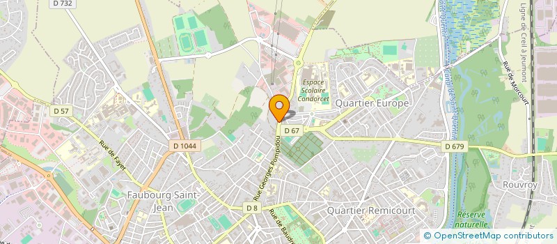 localisation de l'entreprise SCI DU RELAIS POSTAL  GABRIAC